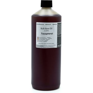 Basis Olie - Tocoferol Olie - 1 Liter - Aromatherapie - Basisolie - Draagolie - Basisolie Voor Etherische Oliën