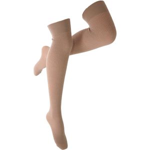 Transparante Kousen 120 Denier Wol Kniehoge Kousen Dora - Streetwear - Vrouwen