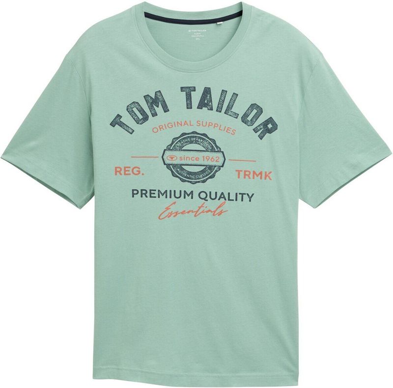 Tom Tailor - T-shirt - Plus Size - Zacht en Duurzaam Katoen