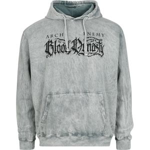 Arch Enemy Family Picture Heren Trui met capuchon - lichtgrijs - S