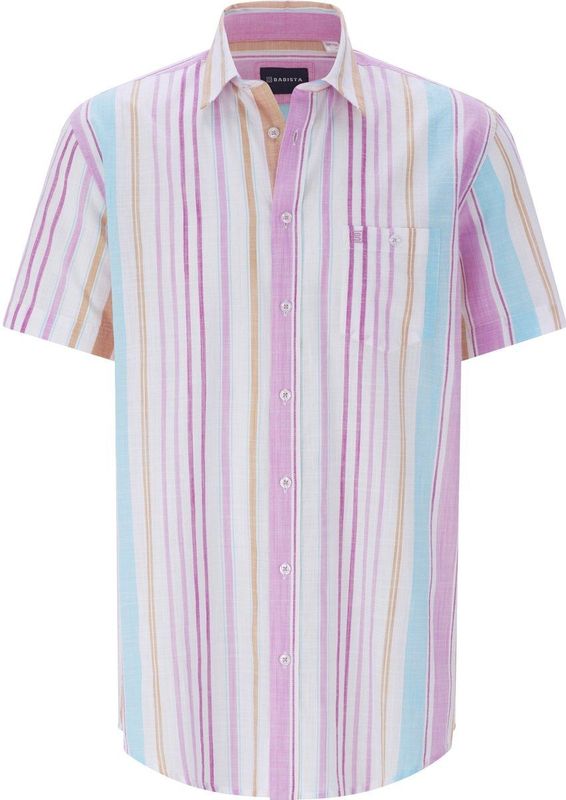 Babista - MELOR - Overhemd - Roze - Korte Mouwen