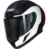 Nolan - X-804 RS Ultra Carbon - Integraalhelm - Wit Rood - Carbon
