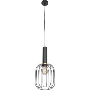 Steinhauer - Aureole - hanglamp 16 cm - zwart