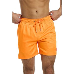 OppoSuits - Neon Orange Swim Shorts - Zwembroek - Neon Oranje - 92% Polyester 8% Spandex