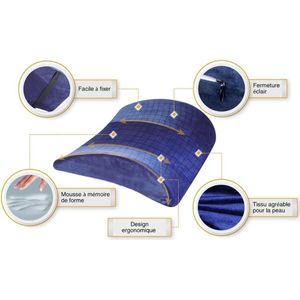 rugkussen, lendensteunkussen, geheugenkussen, auto lendenkussen, bureaustoelkussen, anti-rugpijn, hypoallergeen,