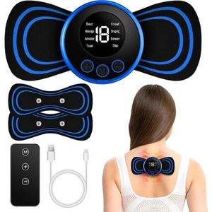 BIRONY® Nekmassage Apparaat Draadloos - Massage Kussen Nek En Rug - Nek Massage Apparaat - Nekmassage Kussen - Massageapparaten - Compact & Draagbaar Design - Cadeau