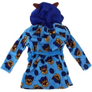 Paw Patrol Badjas Kinderen – Chase Ochtendjas met Capuchon Jongens & Meisjes – Fleece