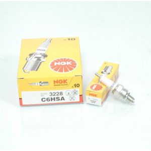 Bougie d'allumage NGK pour scooter Hyosung 110 FX Après 2000 C6HSA / 3228 / Par 10 Neuf