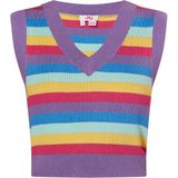 Mymo - Gebreide Trui - Violet - Dames - Cropped Model