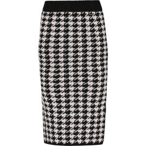 DreiMaster - Klassik - Kokerrok - Zwart / Wit