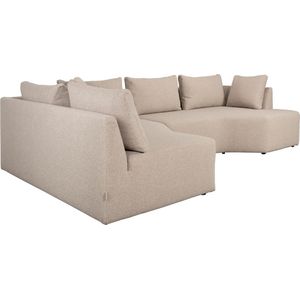 Zuiver Prosper Hoekbank Links Cappuccino/ Beige