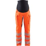 Blaklader High Vis Zwangerschapsbroek met 4-weg stretch 7100-1642 - High Vis Oranje/Zwart - S