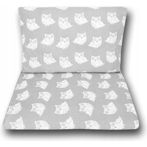 Kinderbeddengoed 100x135cm Katoen - Dekbedovertrek & Kussensloop