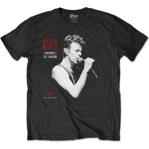 David Bowie - Dallas '95 Heren T-shirt - M - Zwart