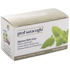 Prof Saracoglu Lemon balm (Melissa officinalis) - herbal teabags