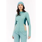 Protest Prtnikio - Fleece vest Dames - Skipully - Ritssluiting – Glacial Blue