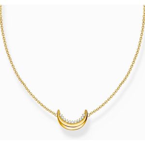 Thomas Sabo - KE2299-414-14 - Ketting - Geel Goud Verguld - Gerecycled Zilver - 40-45cm