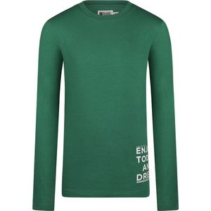 No Way Monday - Jongens Shirt - Green - Maat 116