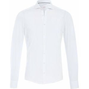 Pure - H.Tico The Functional Wit Shirt - Heren - Maat 43 - Slim-fit