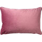 Dutch Decor FINN - Kussenhoes velvet 40x60 cm - Heather Rose - roze - met rits