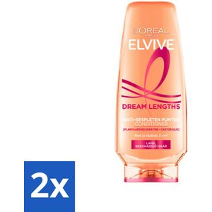L'Oréal Elvive Dream Lengths Conditioner 200 ml - Voordeelverpakking - 2 stuks