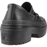 Instappers - CHUCK TAYLOR ALL STAR - Leer - Effen - Platte Hak