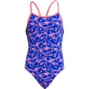 Minky Pinky Diamond back one piece - Meisjes | Funkita | Maat 140