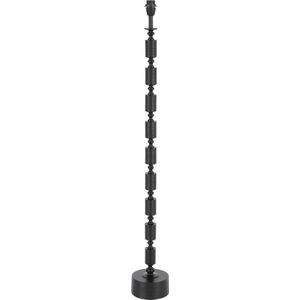 Light & Living Vloerlamp Gitaya - Zwart - Ø18cm - Luxe - Staande lampen voor Woonkamer - Slaapkamer