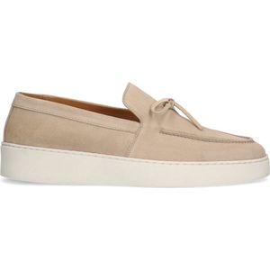 Sacha - Heren - Beige suède loafers - Maat 45