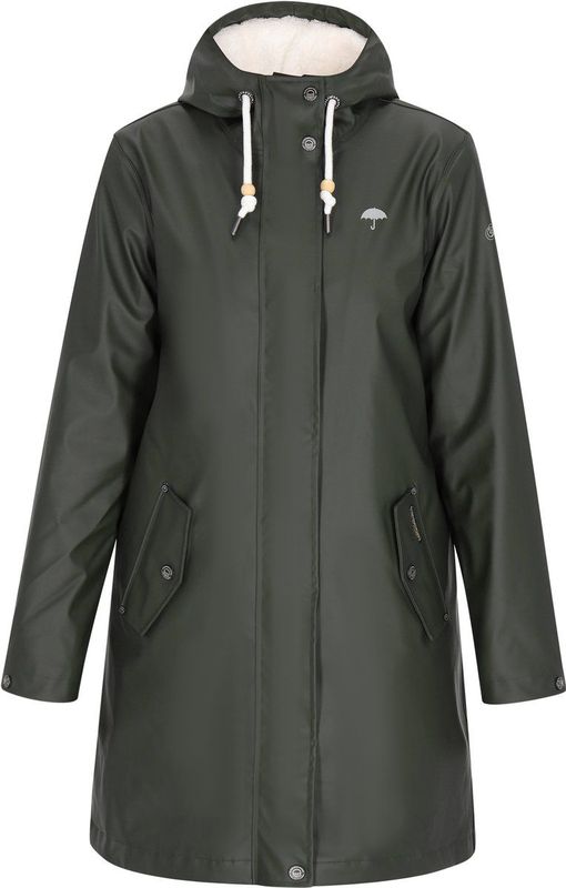 Schmuddelwedda - Tussenmantel - Olijfgroen - Normale Pasvorm