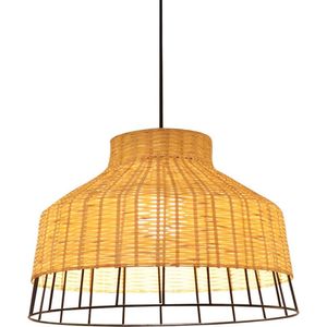 Fine Asianliving Bamboe Industrieel Hanglamp Handgemaakt - Trinity D40xH28cm