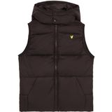 Lyle & Scott - Ripstop - Gewatteerde Bodywarmer - Zwart