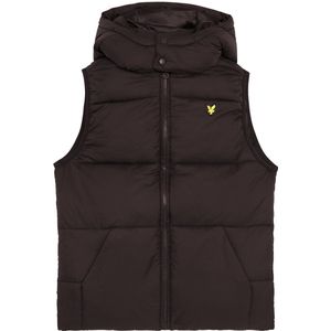 Lyle & Scott - Ripstop - Gewatteerde Bodywarmer - Zwart