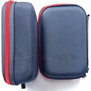Hard Cover Carry Case geschikt voor JBL Go 3 Wireless Bluetooth Speaker Hoesje Opberghoes Sleeve Beschermhoes Tas Hoes Opbergtas Etui Draagtas Zwart