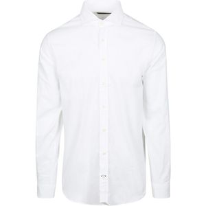 Steppin' Out Overhemd Oxford Wit - Maat L - Heren - Casual Shirt