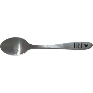 lepeltje lief - vriendin - lief cadeautje - theelepeltje met tekst - hartje