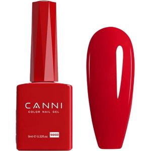 Canni UV Gellak Rood - 9 ml - Rode Gellak - Gellac Rood - Gellak Red - Gellak Kleuren - Canni Gellak - Gellak Nagellak