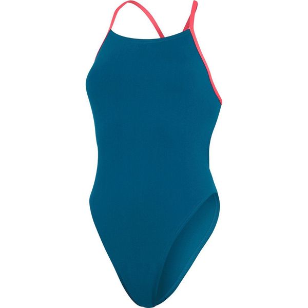 SPEEDO BAÑADOR MUJER ECO+ ALLOV TIE-BACK - PURPLE YELLOW