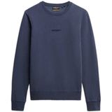 Superdry - Micro Logo - Sweatshirt - Blauw