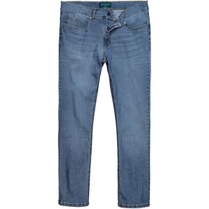 Boston Park Boston Park - Heren - Boston Park Lightweight-jeans Buikfit Straight Fit tot 72 - Licht blauw denim - Maat 56