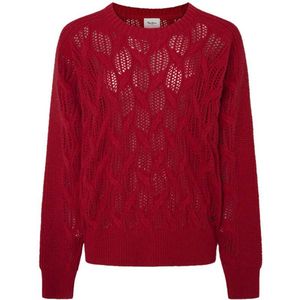 Pepe Jeans - Hedra - Sweater - Rood - Katoen