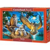Castorland Owl Family 500 stukjes