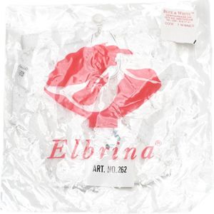 Elbrina Witte Jarretelgordel – Kant – Luxe Garter Belt met 4 Jarretels – Verstelbare Dames Lingerie – One Size – Premium Kwaliteit