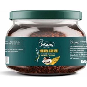 Dr Cooks Koffie Hindiba (Cichorei) Detox Dieet Koffie 1 Maand - (60 GEBRUIK) Netto 150gr harmana