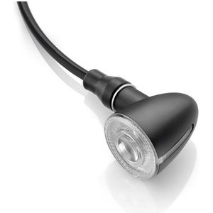 Rizoma - Iride S Knipperlicht - Zwart - 3 Functies