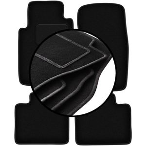 Complete set veloursmatten voor: Mitsubishi Pajero II off-road (1991-1999)