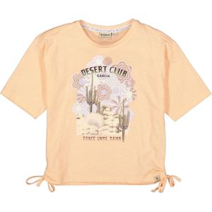 Garcia T-shirt met Printopdruk Oranje