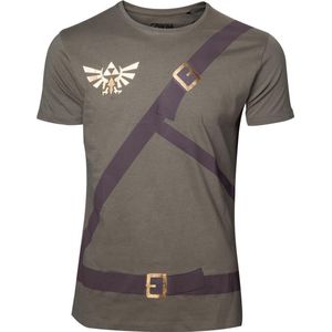 Zelda - Link Belt Mens T-Shirt - XL