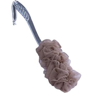 Inovra - Douchespons met steel voor zachte huidreiniging en peeling