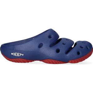 Keen - Yogui Heren Clogs Blue Depths/Red Carpet - Maat 44.5